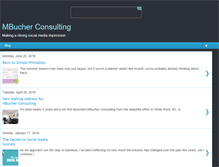 Tablet Screenshot of mbucherconsulting.com